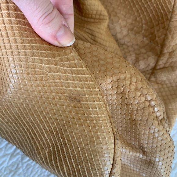 BOTTEGA VENETA snake skin bag. Great condition. Beautiful Bag. - Picture 11 of 14